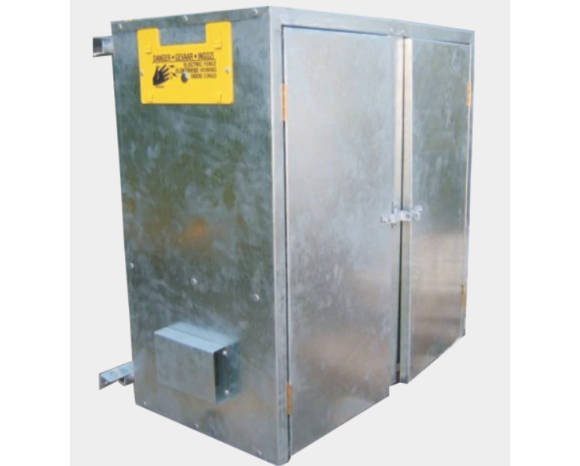 Shock Box (Galvanized) Large